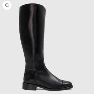 Aquatalia Nevata Black Over the Knee Boots